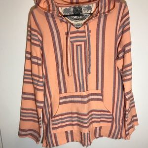 New without tags. Women’s slip over hooded shirt.